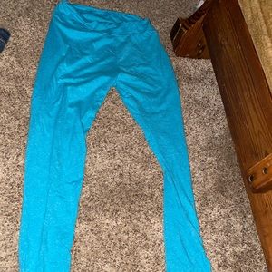 Light blue leggings